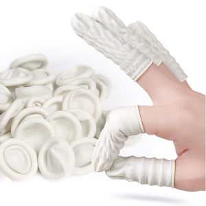 دستکش انگشتی لاتکس ضد الکتریسیته ساکن (144 عددی)